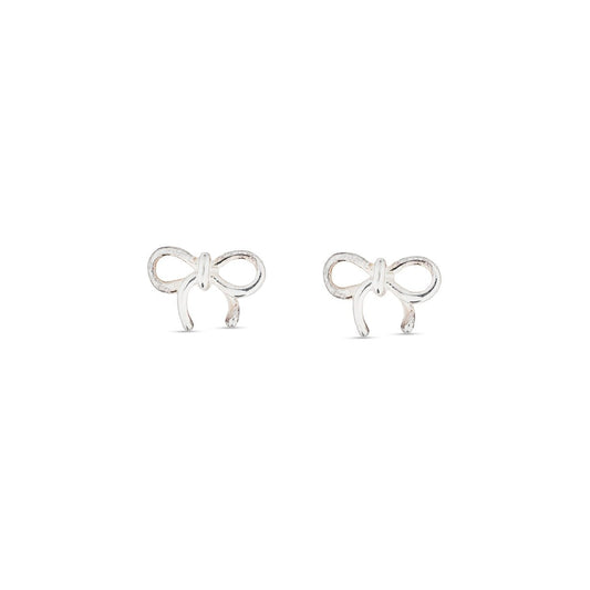 Sylvie Bow Studs in 925 Silver - MBAGH