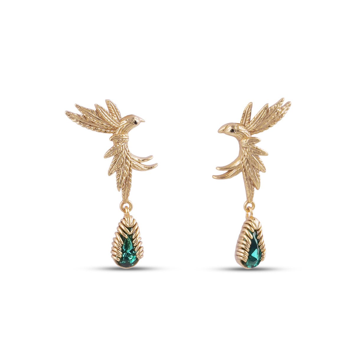 Taitu Earrings in Blue Topaz - MBAGH