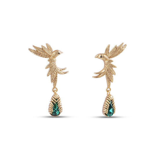 Taitu Earrings in Blue Topaz - MBAGH