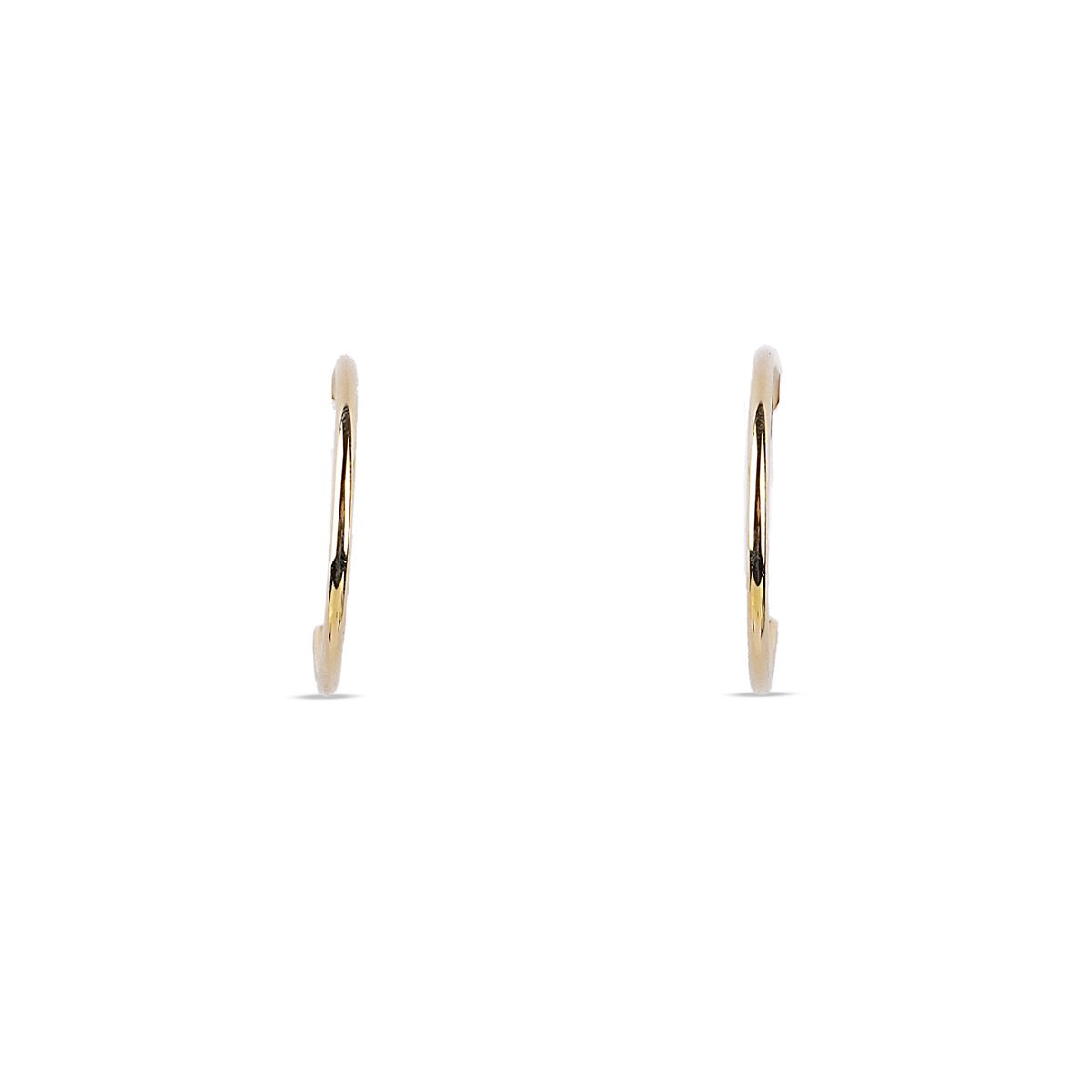 Talia 18K Gold Hoops - MBAGH