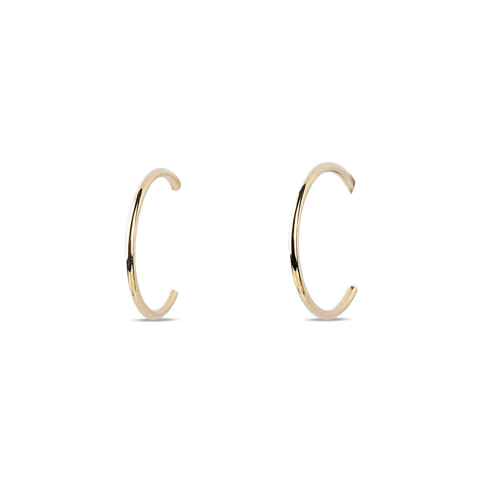 Talia 18K Gold Hoops
